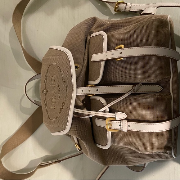 Authentic Prada Backpack Purse - Picture 2 of 9